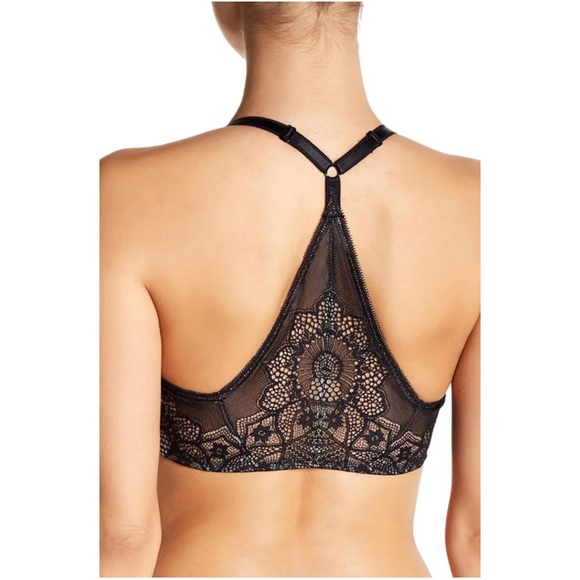 Wacoal Take The Plunge Wire Free Racerback Bra - Picture 9 of 10